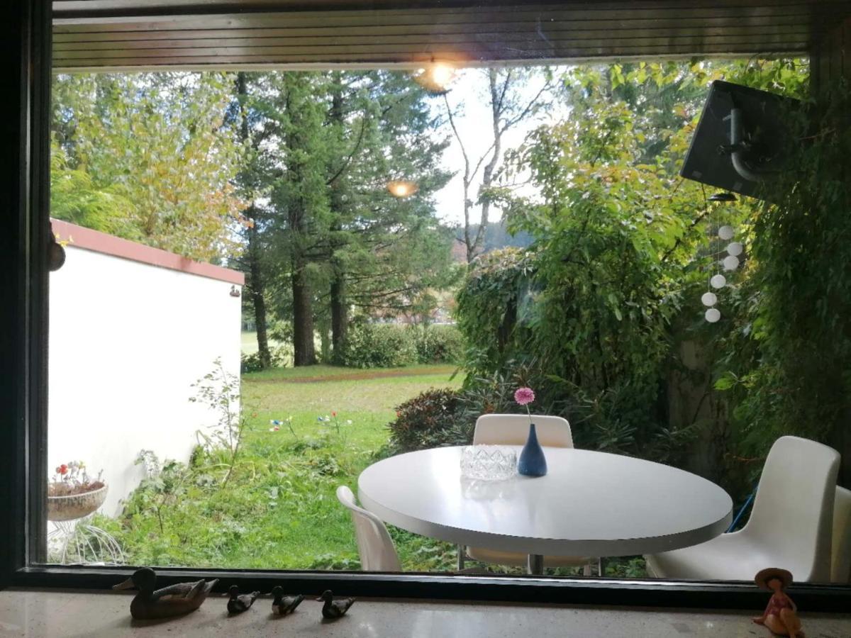 Ferienwohnung Schoene Wohnung 2D-Gebaeude Mit Mini-Garten Schönwald Luaran gambar