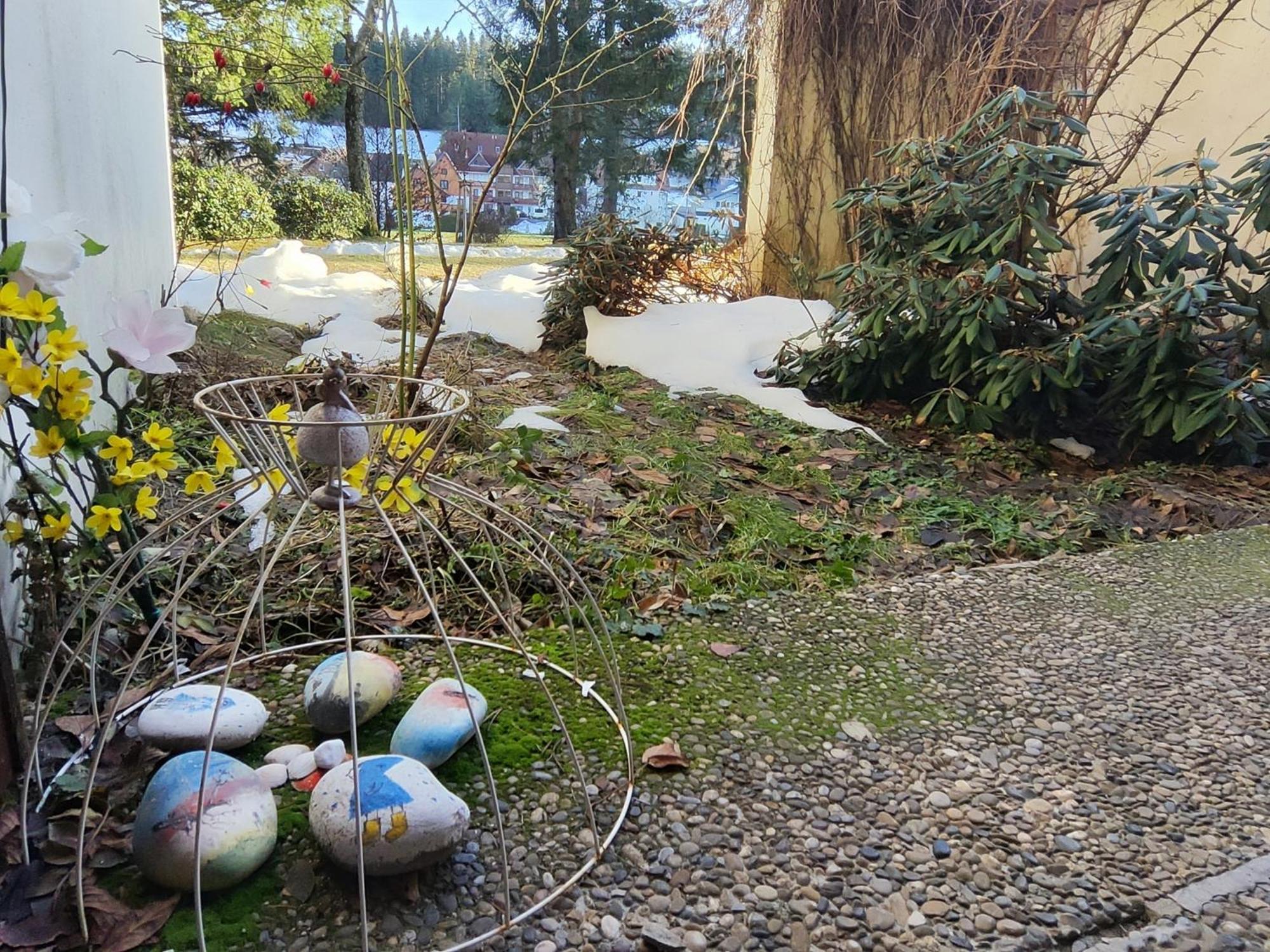 Ferienwohnung Schoene Wohnung 2D-Gebaeude Mit Mini-Garten Schönwald Luaran gambar
