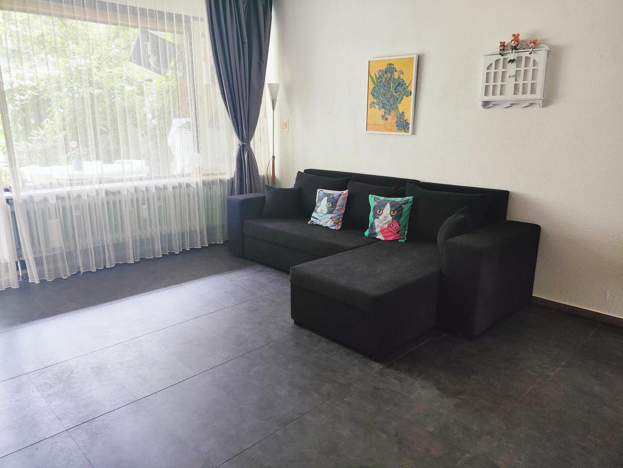 Ferienwohnung Schoene Wohnung 2D-Gebaeude Mit Mini-Garten Schönwald Luaran gambar